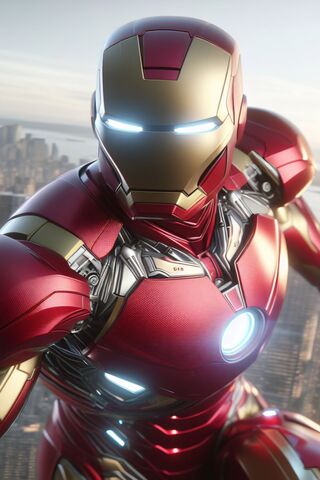 Iron Man Soars High! 🦸..