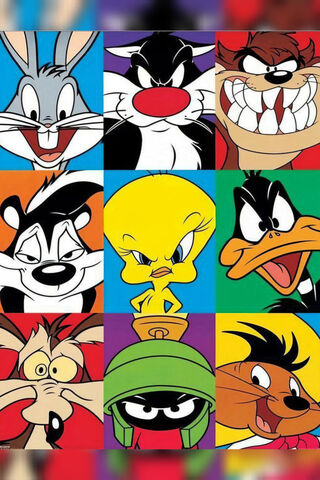 Classic Cartoon Characters Unite! 🎉