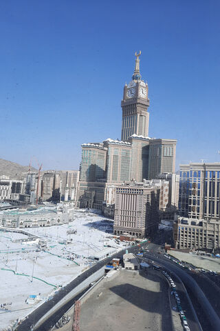 Majestic View of the Abraj Al Bait Towers 🕌✨