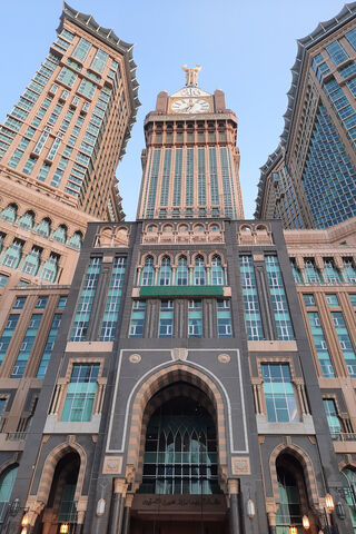 Majestic Clock Tower of Mecca 🕰️✨