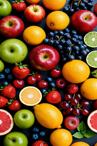 Colorful Fruit Medley �..