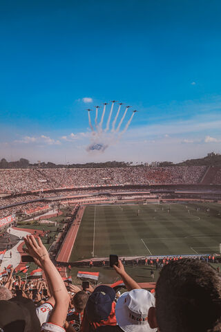 A Spectacular Sky Show at the Stadium! 🎉✈️