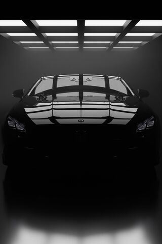 Mysterious Elegance: The Black Beauty 🚗✨
