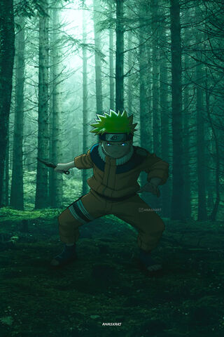 Naruto in the Enchanted Forest 🌲✨