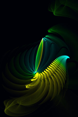 Vibrant Swirls of Light..