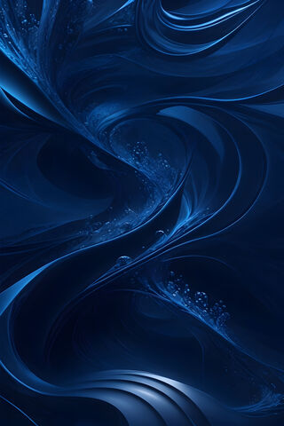 Deep Blue Waves 🌊✨
