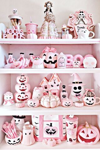 Pink Halloween Wallpap