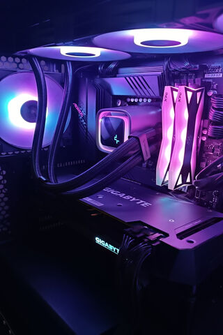 Glowing Gaming Rig 💻✨