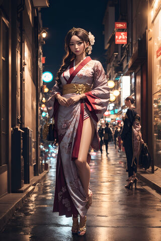 Enchanting Night in Kyoto 🌸✨