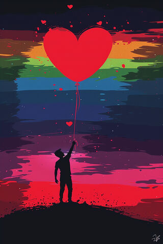 Love in the Sky 🎈❤️