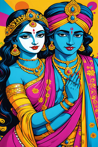 Divine Love: Radha and ..