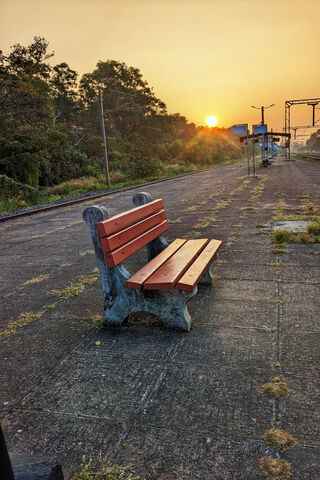 Serene Sunset at the St..