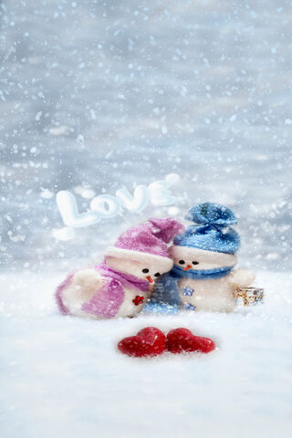 Snowy Love 💖☃️