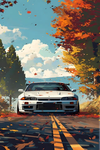 Autumn Drive 🚗🍂