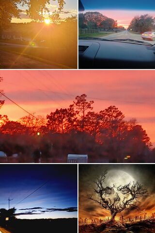 Sky Is Burning ?