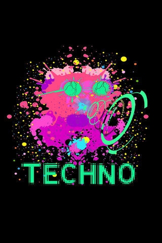 Vibrant Techno Vibes 🎶✨