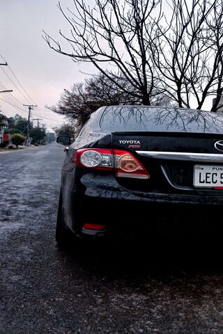 A Quiet Drive on a Rain..