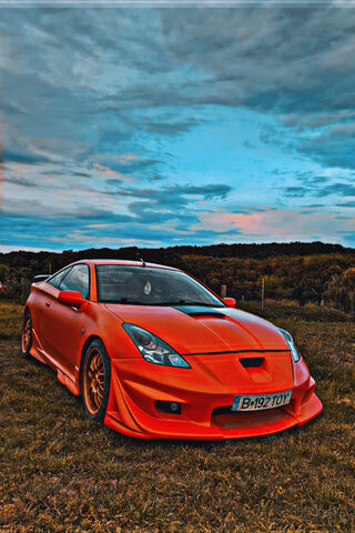 Stunning Orange Sports ..