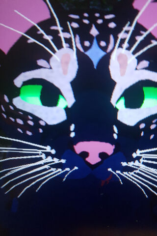 Mystical Feline Guardian of the Forest 🌲🐾
