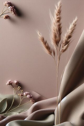 Elegant Floral Serenity 🌾🌸