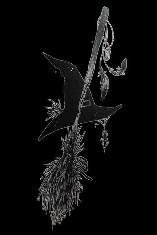 Witch's Hat and Broom