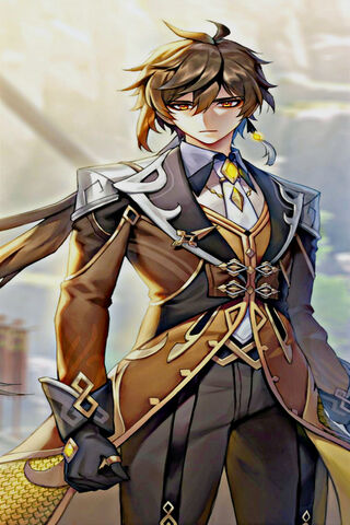 Mysterious Hero in Elegant Attire ✨
