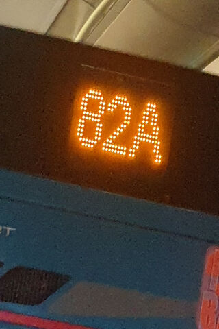 Bus Route 82A - On the ..