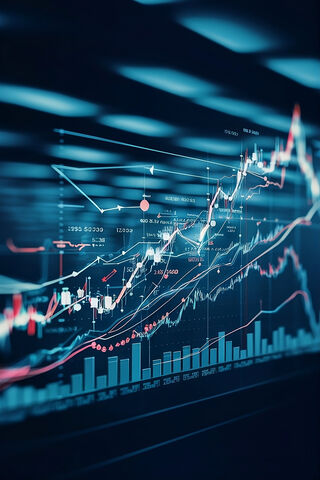 A Mesmerizing Digital Financial Chart