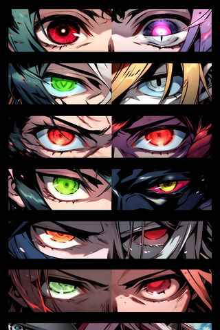 Eyes of Power: A Colorful Showcase of Strength 👀✨
