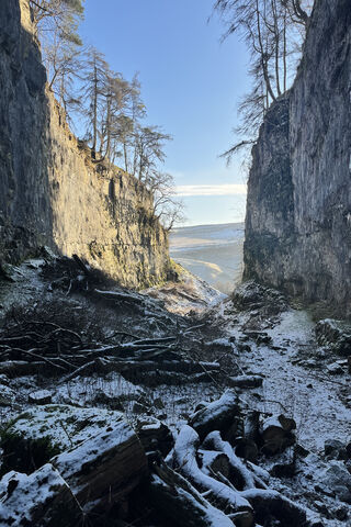 Majestic Winter Canyon ..
