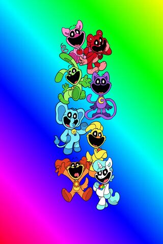 Colorful Cartoon Crew 🌈✨