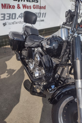 Sleek Black Motorcycle ..