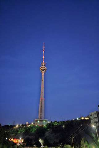Majestic Tower at Dusk 🌆✨