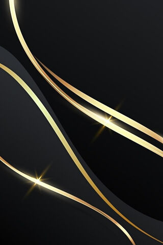 Elegant Gold Waves ✨