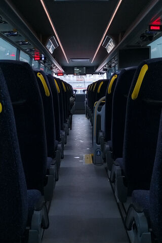 Inside a Modern Bus 🚌✨