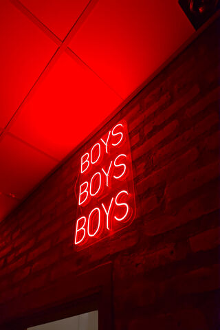 Bright Red Neon Vibes 🔴✨
