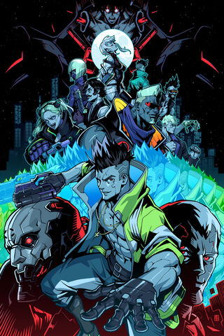 Cyberpunk Heroes Unite!..