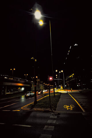 Nighttime Cityscape 🚦🌃