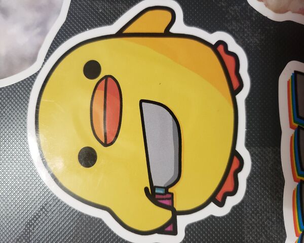 Cute Cartoon Chick with..