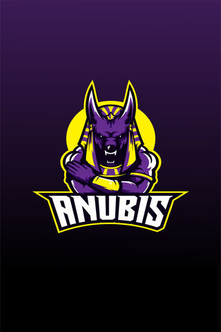 Fierce Anubis Logo 🐺✨