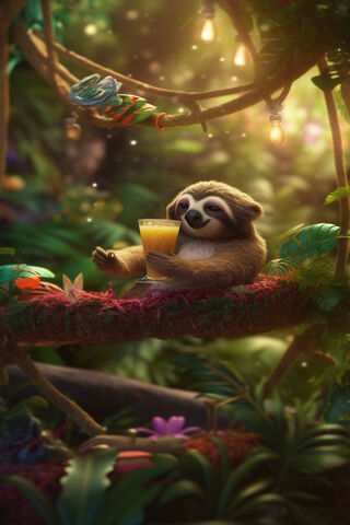 Chilled Sloth