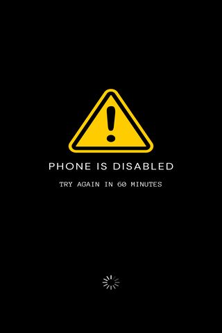 Phone Disabled Alert 📱⚠️