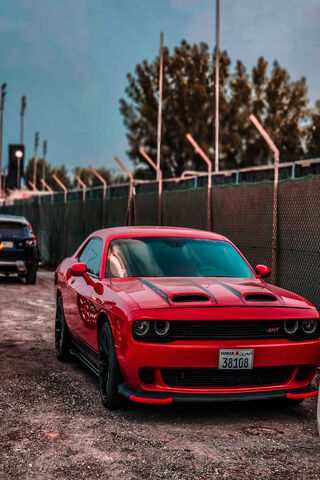 Red Hot Muscle Car 🔥🚗