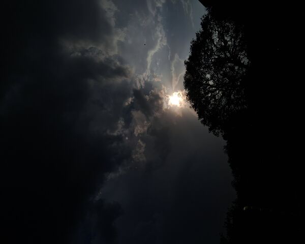 Dramatic Sunset Behind ..