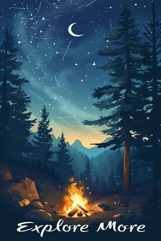Starry Night Adventure 🌌🔥