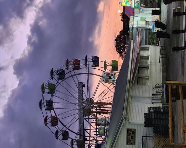 Evening at the Fair 🎡🌅