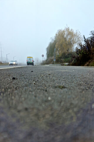 Mysterious Foggy Road �..