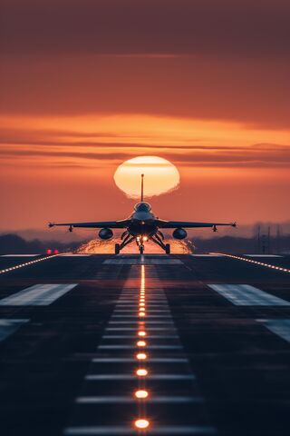 Sunset Takeoff 🌅✈️