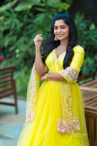 Radiant Elegance: Gouri G. Kishan in Yellow 🌼✨