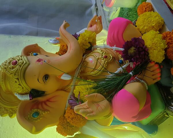 Celebrating Ganesh Chat..